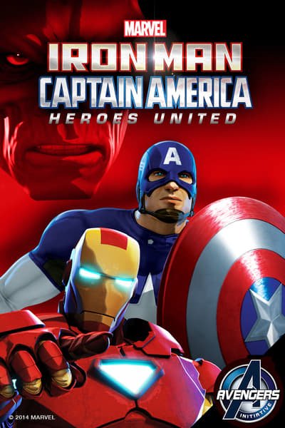 ดูหนังออนไลน์ Iron Man and Captain America Heroes United (2014) รวมใจฮีโร่