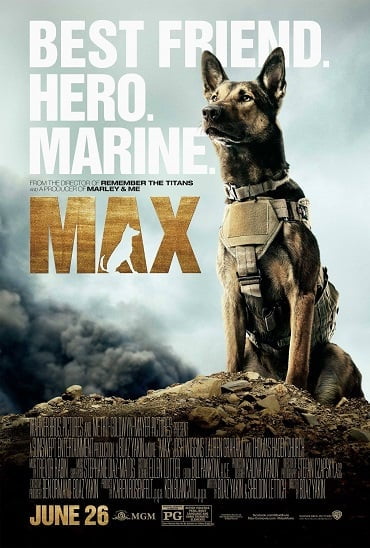 ดูหนังออนไลน์ฟรี Max (2015) แม็กซ์ สี่ขาผู้กล้าหาญ