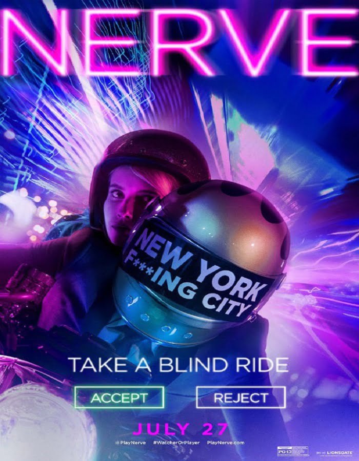 ดูหนังออนไลน์ Nerve (2016) เล่นเกม เล่นตาย