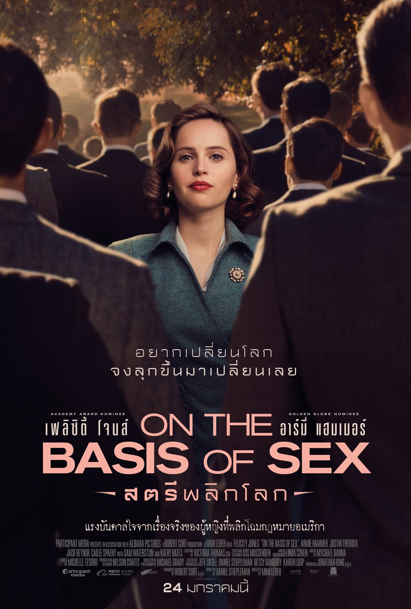 ดูหนังออนไลน์ฟรี On the Basis of Sex (2018) สตรีพลิกโลก