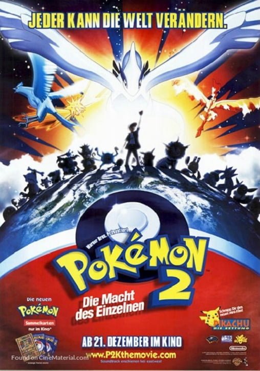 ดูหนังออนไลน์ Pokemon The Movie 2 Revelation Lugia (1999) โปเกมอน เดอะ มูฟวี่ 2 ลูเกีย จ้าวแห่งทะเลลึก