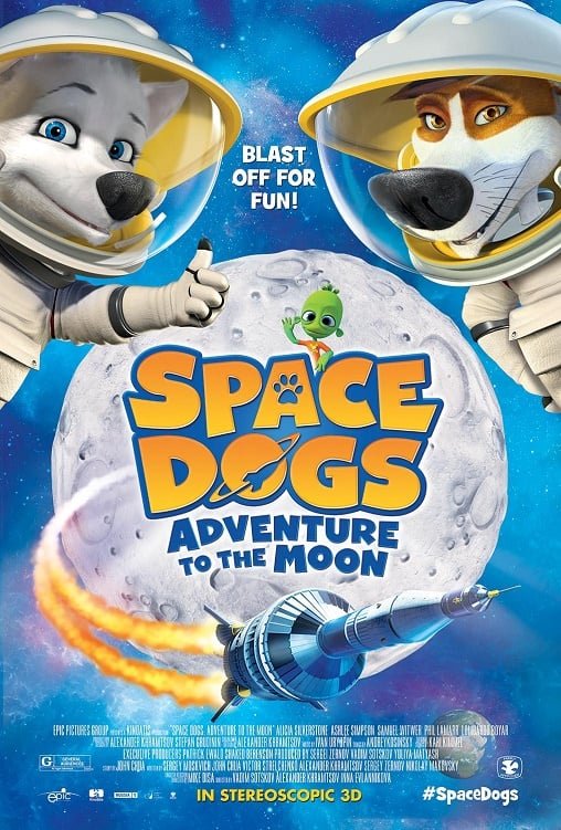 ดูหนังออนไลน์ Space Dogs Adventure to the Moon (2016) สเปซด็อกส์ น้องหมาตะลุยดวงจันทร์