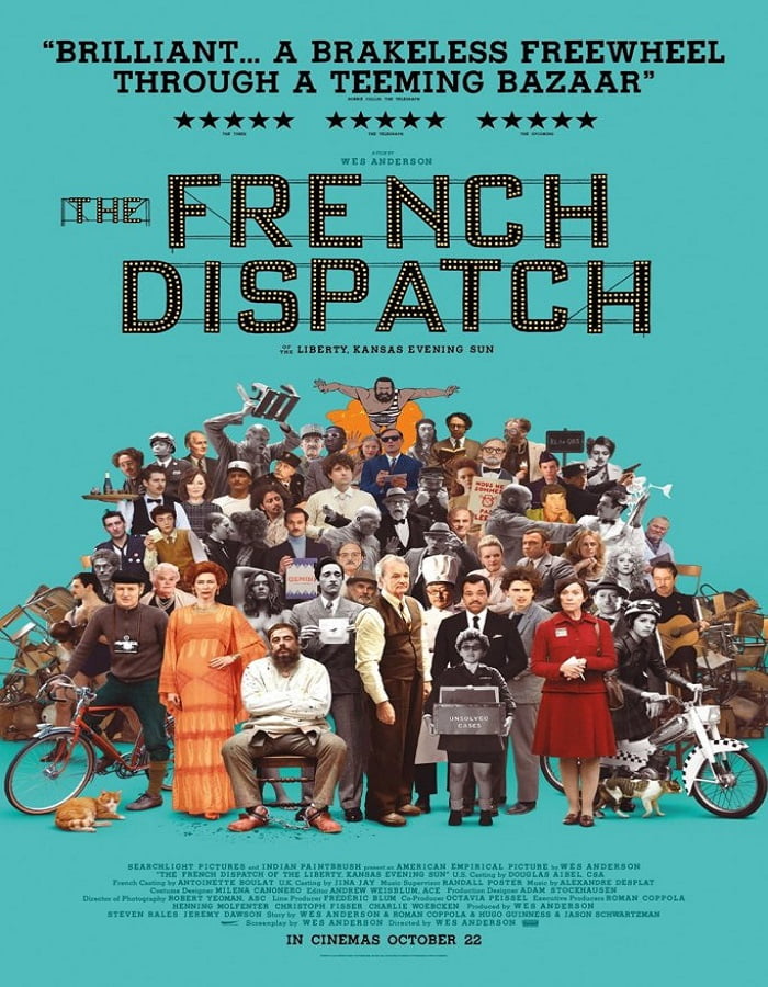 ดูหนังออนไลน์ The French Dispatch (2021) ก๊วนข่าวหัวเห็ด