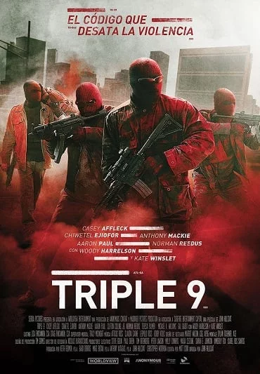 ดูหนังออนไลน์ฟรี Triple 9 ยกขบวนปล้น 2016